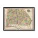 Stupell Industries Vintage Georgia Alabama State Map Regional Borders 1853 Super Oversized Stretched Canvas Wall Art By Daphne Polselli | Wayfair