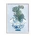 Stupell Industries Monstera Palm Plant Ornate Blue Bird Vase Scene By Melissa Wang Wood in Brown | 20 H x 16 W x 1.5 D in | Wayfair