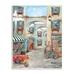 Stupell Industries European Village Traditional Town Square Bistro Flowers Architecture XXL Stretched Canvas Wall Art By Ruane Manning | Wayfair