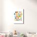 Andover Mills™ Baby & Kids Colorful Alphabet by Becky Thorns - Wrapped Canvas Textual Art Canvas in Blue/Green/Orange | Wayfair