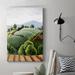 Red Barrel Studio® Tuscan Valley Sketch I Premium Gallery Wrapped Canvas - Ready To Hang Metal in Black/Blue/Green | 60 H x 40 W x 1 D in | Wayfair