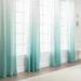 Chanasya Ombre Gradient Bedroom Semi-Sheer Window Curtain Panel Pair (Set of 2)