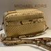 Michael Kors Bags | Michael Kors Kenly Camera Cross Body Bag | Color: Tan | Size: 8” W X 5” H X 3” D