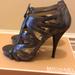Michael Kors Shoes | Michael Kors Metallic High Heel | Color: Gray | Size: 8.5