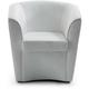 Lounge-Sessel Annaluna, Lounge-Sessel, 100% Made in Italy, Relaxsessel aus Kunstleder, Cm 70x60h74,