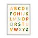 Stupell Industries ABC Letter Chart Soft Earth Tone Alphabet Oversized Stretched Canvas Wall Art By Victoria Borges Canvas in Green | Wayfair