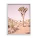 Stupell Industries Desert Tree & Agave Plant Sun Bleach Sky Gray Farmhouse Rustic Framed Giclee Texturized Art By Elizabeth Urquhart Canvas | Wayfair