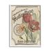 Stupell Industries Antique Seed Packet Red Tulip Horticulture Study XXL Stretched Canvas Wall Art By Studio W Canvas in Brown | Wayfair