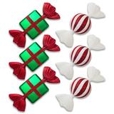 The Holiday Aisle® 6 Piece Solid Ball Ornament Set Plastic in Green/Red | 7 H x 3 W x 3 D in | Wayfair A5F2FA02ABE5411CBA2E3A83E2A5AC3A