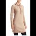 Athleta Dresses | Athleta Size M Merino Wool Sweater Dress | Color: Tan/White | Size: M