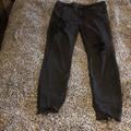 American Eagle Outfitters Jeans | American Eagle Outfitters Hi Rise Jeggings Black Distressed | Color: Black | Size: 12
