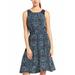 Athleta Dresses | Athleta Martinique Printed Tassel Faux Wrap Dress | Color: Blue | Size: Xs