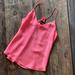 J. Crew Tops | J. Crew Silk Salmon Camisole_size0 | Color: Pink | Size: 0