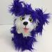 Disney Toys | Disney Jr Plush Vampirina Wolfie Dog Just Play Bean Stuffed Animal Vampire 6" | Color: Purple | Size: See Pictures And Description