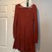 American Eagle Outfitters Dresses | American Eagle Rust Red Tunic Dress | Color: Red | Size: L