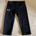 Under Armour Bottoms | Girls Ysm Under Armour Heat Gear Capri Leggings | Color: Black | Size: Sg