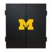 Imperial Michigan Wolverines Fans Choice Dartboard Cabinet