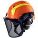 Casque de protection Pheos orange avec ventilation 9774237