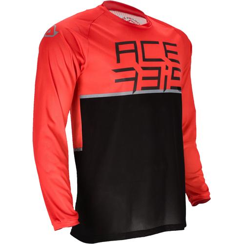 Acerbis Razorcrest Fahrrad Jersey, schwarz-rot, Größe S