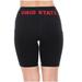 Women's ZooZatz Black Ohio State Buckeyes Pocket Bike Shorts