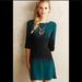 Anthropologie Dresses | Anthro Chloe Oliver Berry Hill Ombre Dress Size M | Color: Black/Green | Size: M