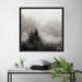 Loon Peak® Rising Mist, Smoky Mountains by Nicholas Bell - Photograph Canvas in Black/Green/White | 21.5 H x 21.5 W x 2 D in | Wayfair