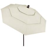 Arlmont & Co. Kasia 9' Market Umbrella Metal in White | 99.6 H x 108 W x 108 D in | Wayfair F1C06190E4F94A0AB92A3FA9BBCC84B2