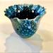 Anthropologie Accents | Anthropologie Small Blue Vase | Color: Blue | Size: Os