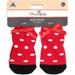 Disney Dog | Dog Minnie Mouse Socks | Color: Red | Size: M/L