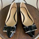 Kate Spade Shoes | Kate Spade Black Patent Leather Flats - Sz 5 1/2m | Color: Black | Size: 5.5