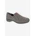 Women's Slide-In Flat by Ros Hommerson in Grey Suede (Size 9 M)