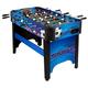 Carromco 05099 Mercury-XT Tischfussball, Blau Schwarz, 122x61x83