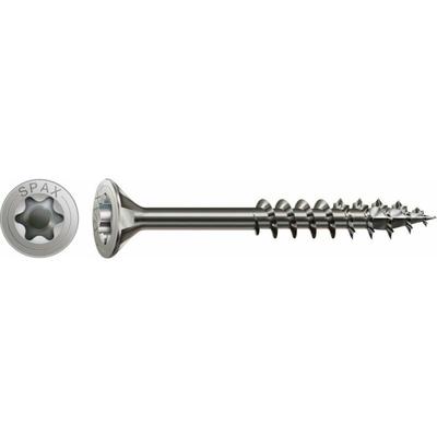 Spax - Edelstahlschraube, 3,5 x 40 mm, 150 Stück, Teilgewinde, Senkkopf, t-star plus T15, 4CUT Image