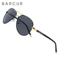 BARCUR – lunettes De soleil aviateur classiques polarisées pour hommes et femmes