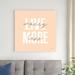 Red Barrel Studio® Morning Affirmations II by Laura Marshall - Wrapped Canvas Textual Art Canvas in White | 36 H x 36 W x 1.25 D in | Wayfair