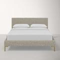 AllModern Rand Upholstered Bed Upholstered, Polyester | 37 H x 76 W x 90 D in | Wayfair E199789349AF4AF1BA158FB7580D4900