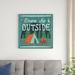 Red Barrel Studio® Comfy Camping III by Melissa Averinos - Wrapped Canvas Graphic Art Canvas in Green | 30 H x 30 W x 1.25 D in | Wayfair