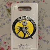 Disney Accessories | Disney Pin Of Jack Skellington | Color: Black/Yellow | Size: Os