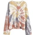 Madewell Sweaters | Madewell Tie Dye Westford Pullover Sweater Shirt S | Color: Pink/Purple | Size: S