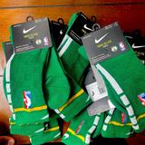 Nike Underwear & Socks | Nike Elite Socks Quick Crew 3 Pairs ! | Color: Green/Yellow | Size: M