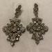 Anthropologie Jewelry | Baroque Crystal Drop Earrings | Color: Silver | Size: Os