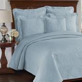 Historic Charleston King Charles Lightweight Cotton Matelasse Quilted Coverlet