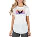 Women's Concepts Sport White Washington Capitals Gable Knit T-Shirt