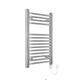 Warmehaus 700 x 400mm 150W Electric Heated Towel Rail Chrome Thermostat Thermostatic Heated Towel Rail Electric Ladder Radiator Straight Towel Warmer