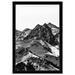 Joss & Main Nature & Landscape 'Up The Mountain' Mountains Wall Art Print Paper in Brown | 38 H x 26 W x 0.5 D in | Wayfair