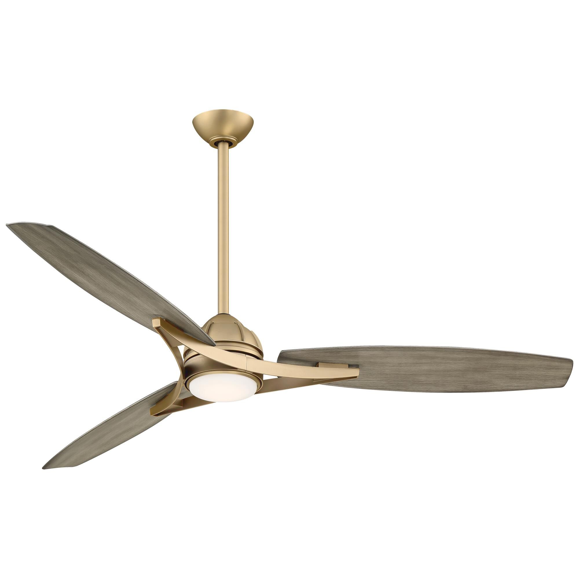 Minka Aire Molino 65 Inch Ceiling Fan with Light Kit - F742L-SBR