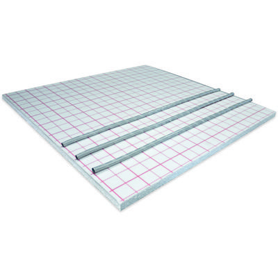 Ratiodämm - Fußbodenheizung Systemplatten mit Klett-/Velourkaschierung Flächenheizung 20-2m WLG045 Image