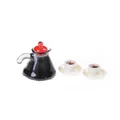 Miniature cafetière et tasse jeu de simulation maison de courses mini meubles jouet alimentaire