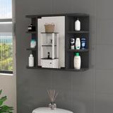 FM Furniture Valdez Contemporary Mirrored Medicine Cabinet