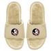 Men's ISlide Tan Florida State Seminoles Dune Faux Fur Slide Sandals